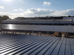 Réalisation couverture bac acier Embellitoit