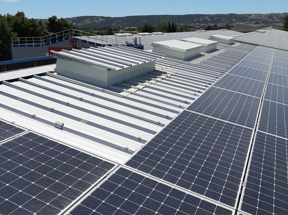 Réalisation désamiantage et toiture bac acier Embellitoit