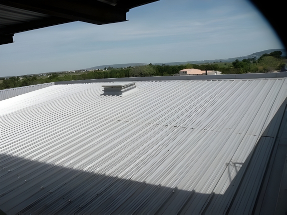 Réalisation couverture bac acier Embellitoit