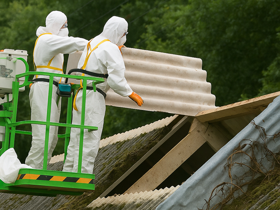 Désamiantage dépose de toit Embellitoit